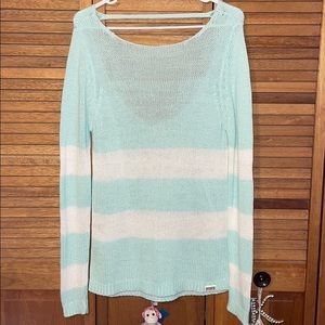 PINK open back sweater